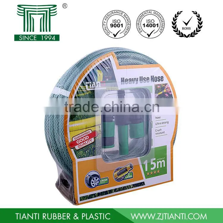 3 layer PVC garden hose, garden water hose