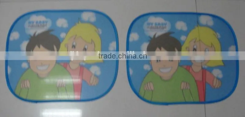 side windshield printing mesh car sunshades