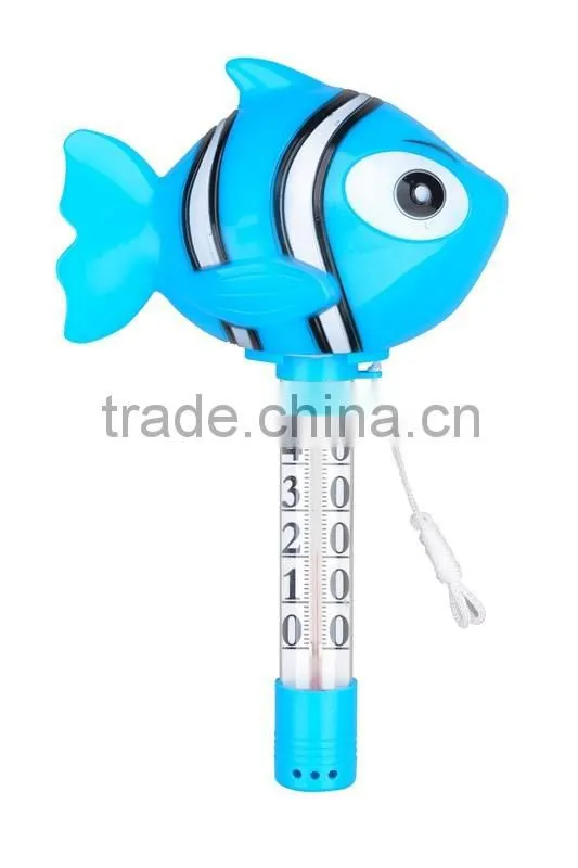 LED Floating Swimming Pool Thermometer Spa Thermometer with Cord