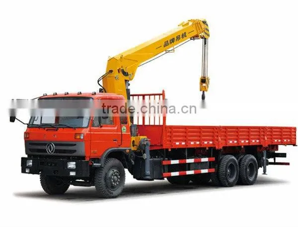 20 ton truck mounted crane SQ20S5 400 Kn.m at 2.5 m crane truck high quality on sale truck crane