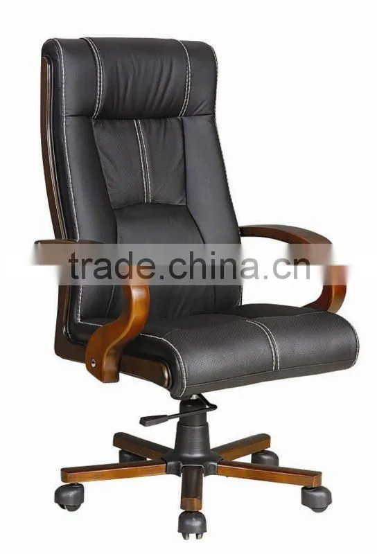 Big size new design Boss swivel wooden chair