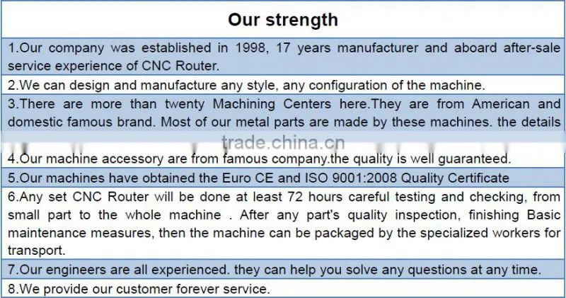 Excellent quality cnc wood carving machine 1325