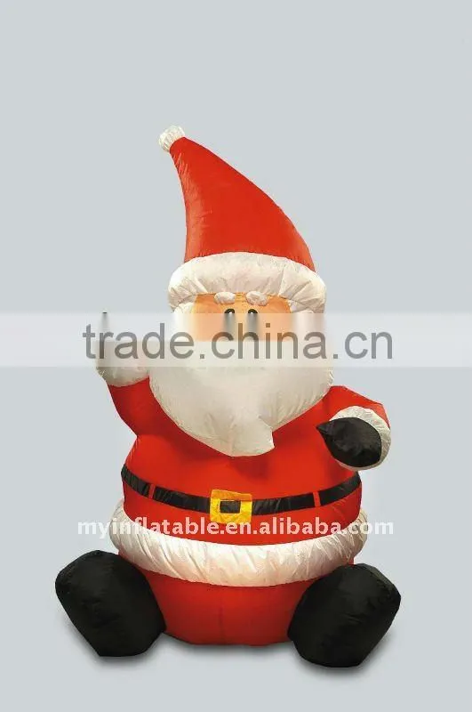 outdoor christmas santa