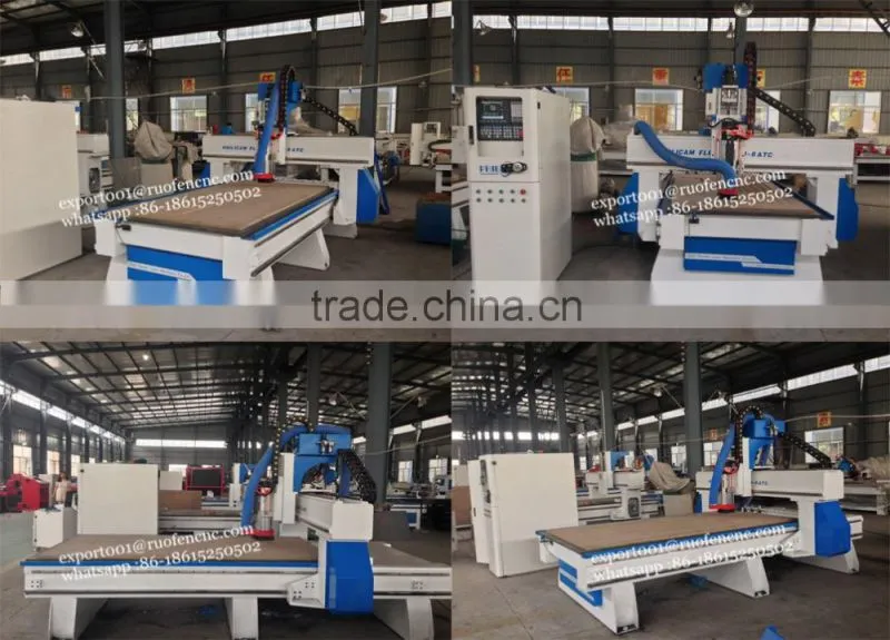 Philicam cnc wood router 1325 furniture engraving cutting machine