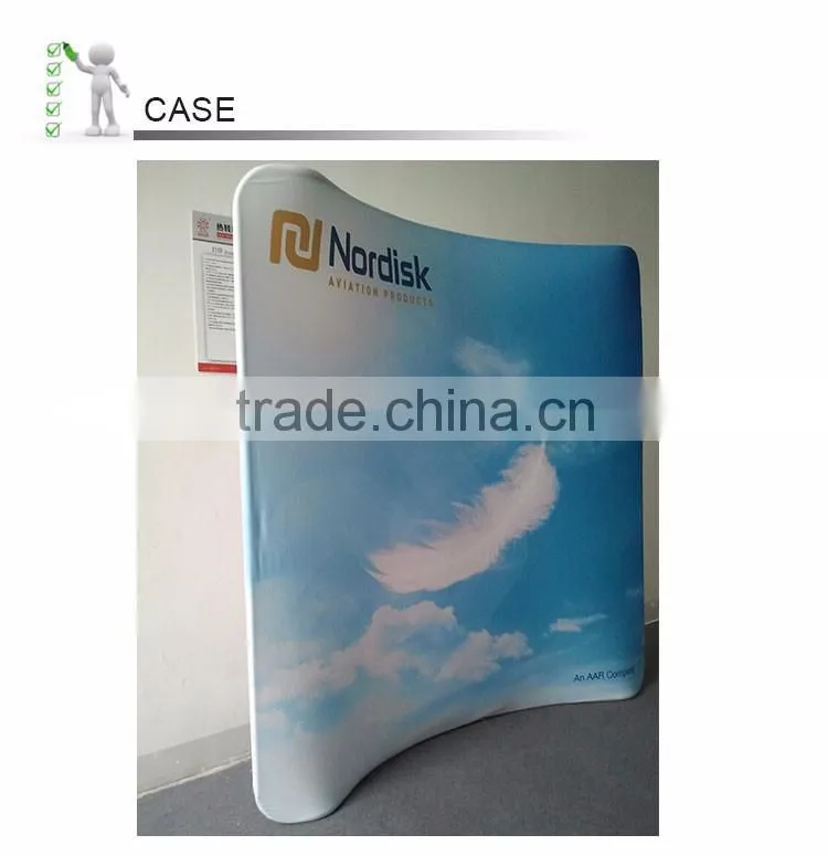 portable convenient advertising table top display stand