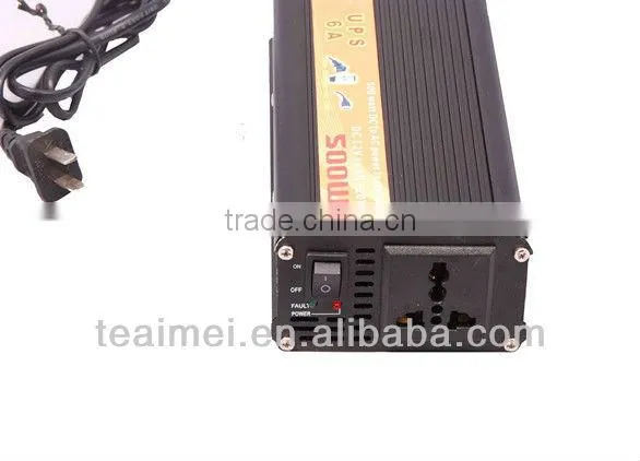 300w modified sine wave inverter 12/24v to 110/220v with UPS and charger 6A