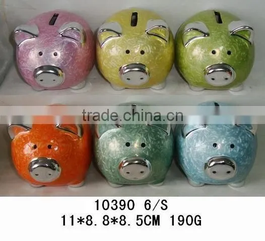 ceramic money box piggy bank coin bank