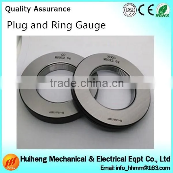 Thread ring and plug gauge ring gauge