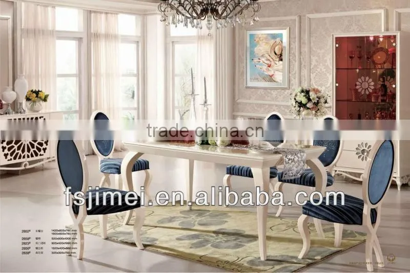 marble Top and mdf Structure Dining Table furniture