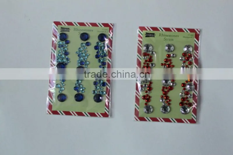 crown rhinestone strass stickers