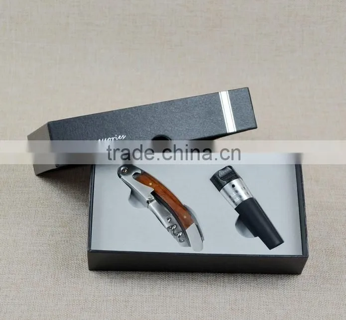 New arrival wine bottle opener with gift box for promotion