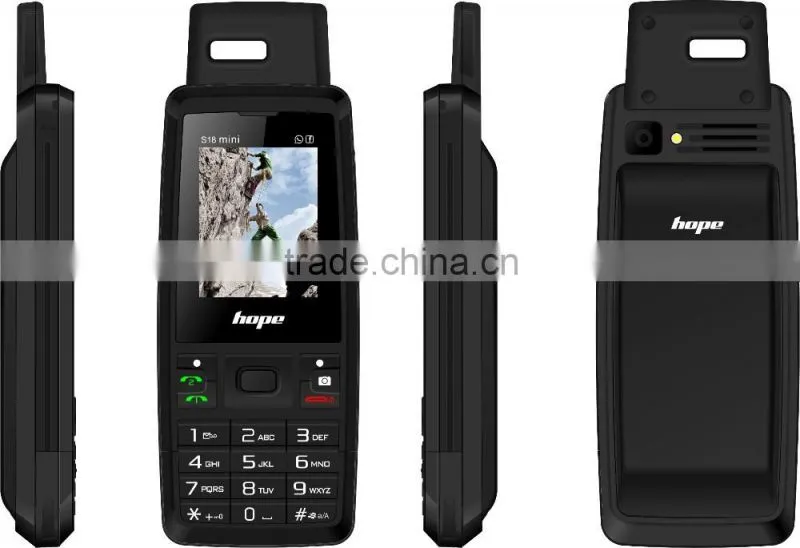 2016 Wholesale hot sale original waterproof dustproof rugged mobile phone S18mini