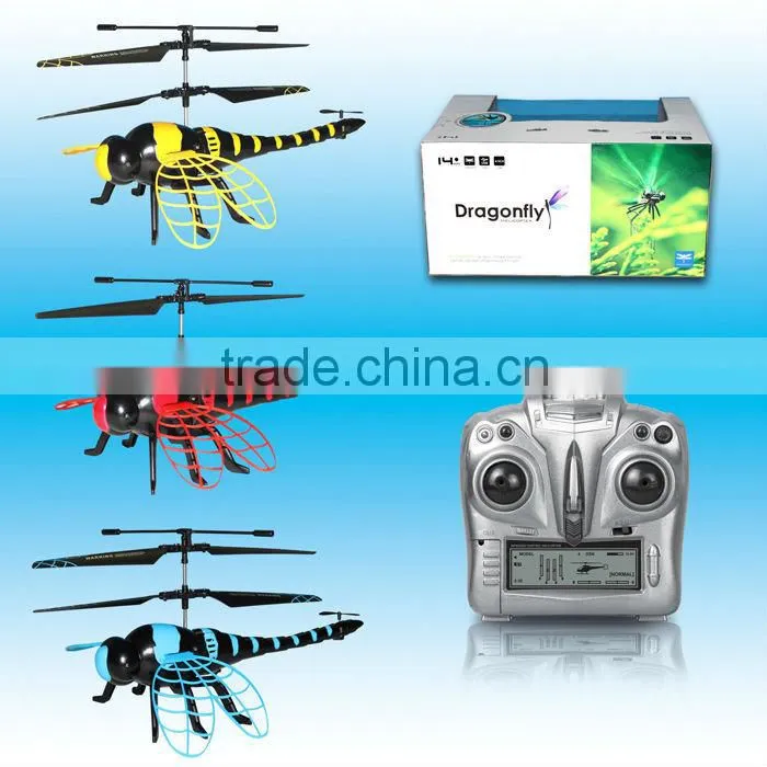 new product!S700 Red Dragonfly 4.5CH Infrared rc toys flying dragonfly toy