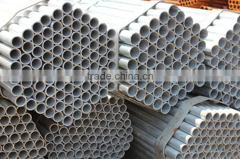 galvanized steel round pipe