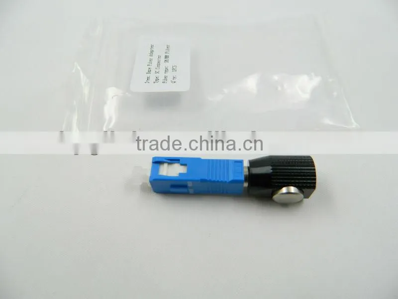 High quality lc/pc dx fiber optic adapter for network project