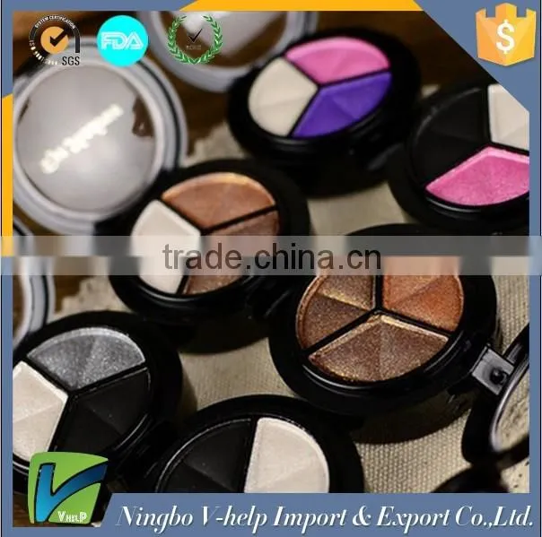 3 Colors Eyeshadow Makeup Palette Good Quality