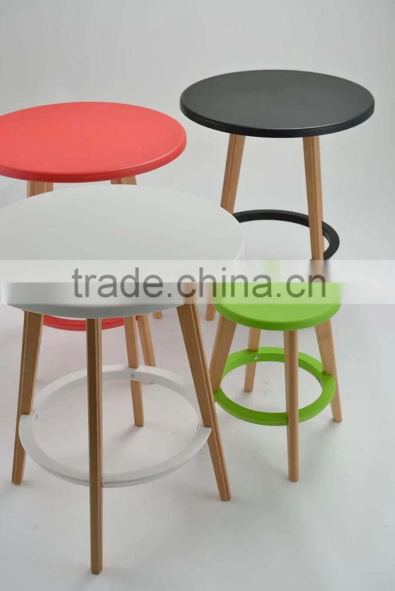 2015 best selling bar furniture wood legs high bar table