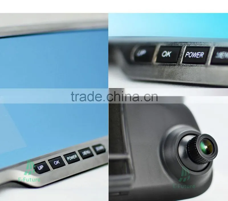 4.3 inch Monitor CE RoHS Hot Selling Car Auto Dimming Rearview Mirror