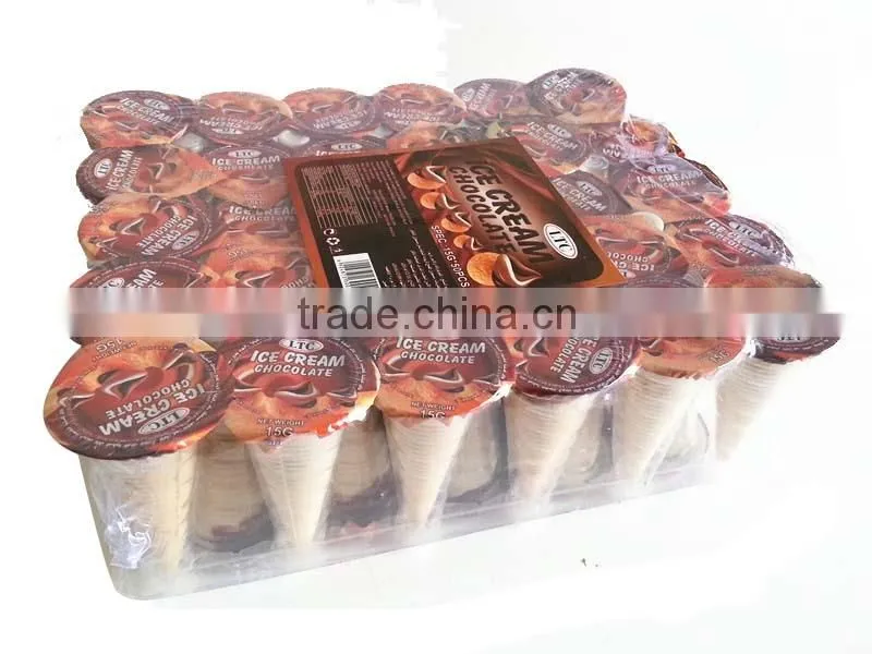 ice cream shape biscuits chocolate cup candy