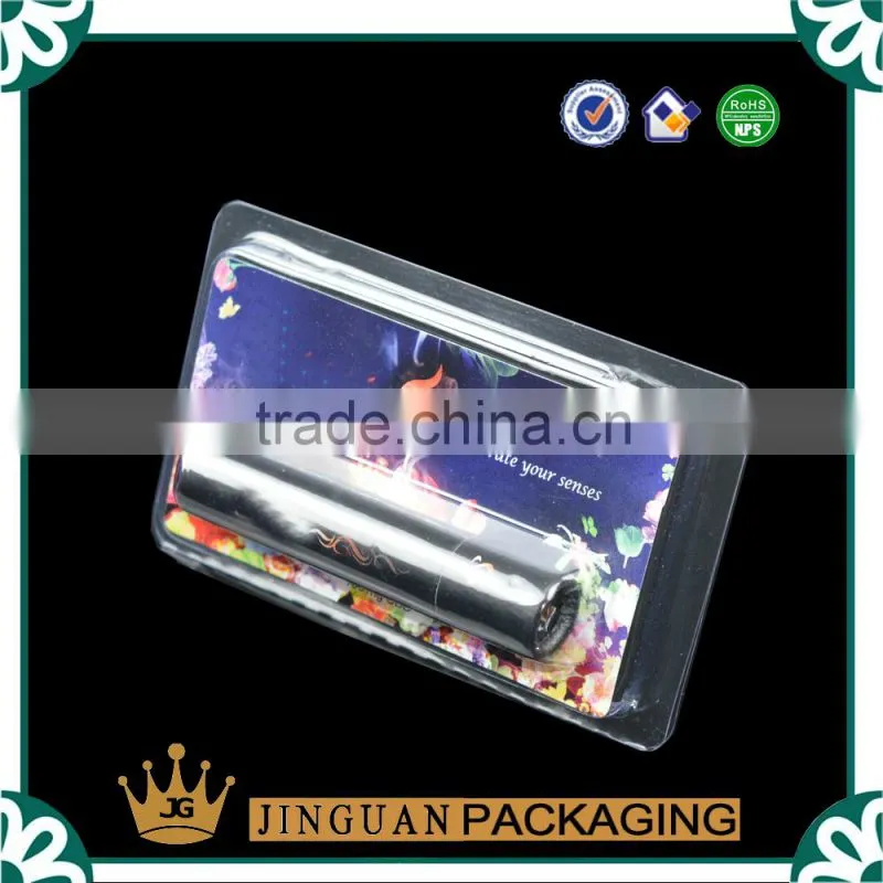 Lipstick packaging clamshell tray blister