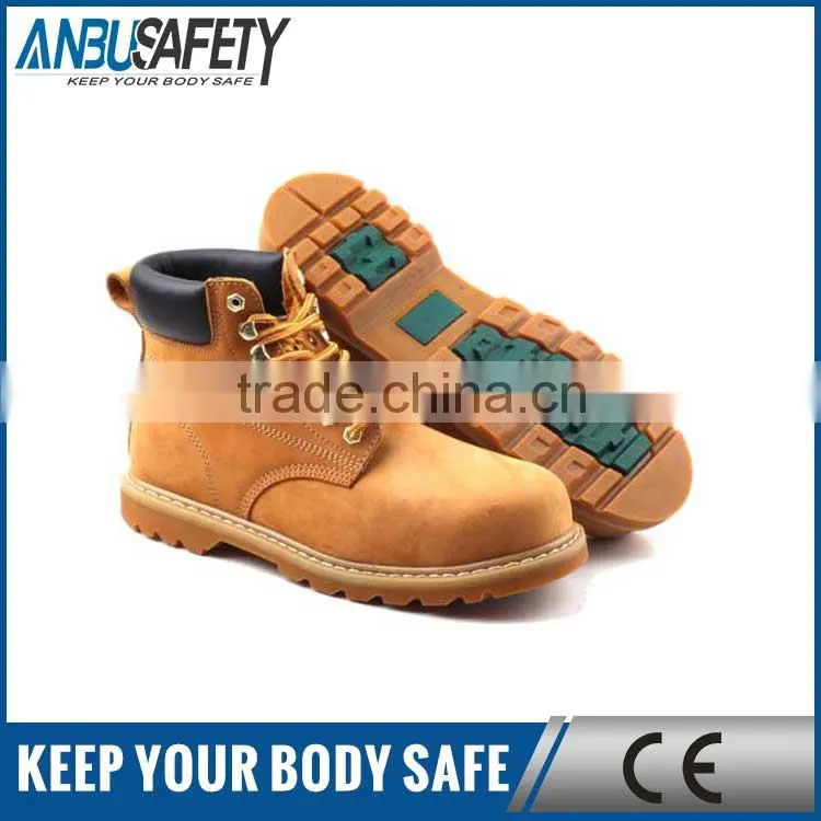 slip resistant plastic toe cap goodyear welted safety shoes