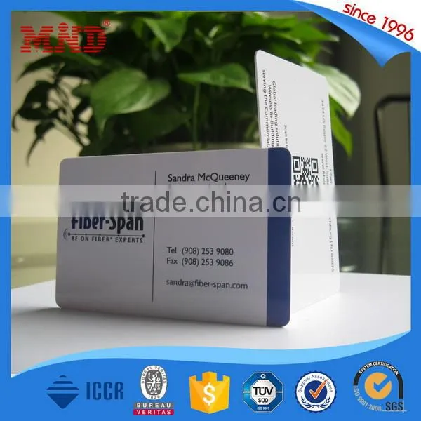 MDP326 Low Cost PVC Plastic HF MF Classic 1K RFID Card, Business ID Card