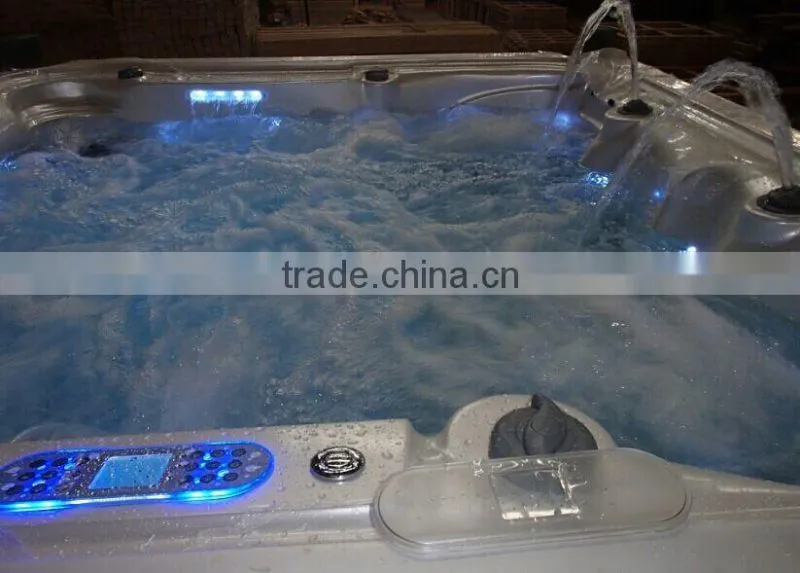 aqua massage spa with two lounger