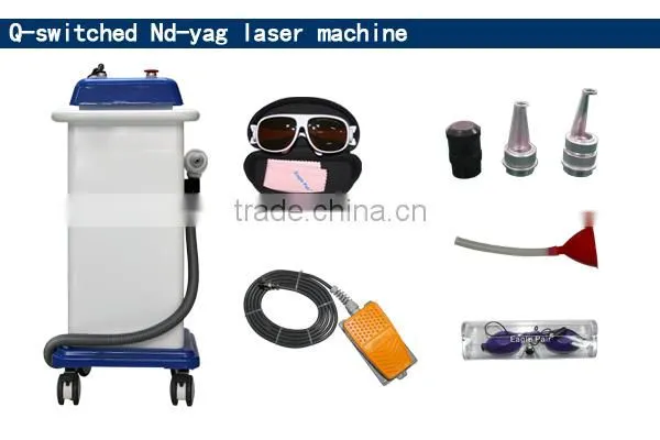 Fast selling !Tattoo machine for nd yag laser price tattoo removal laser