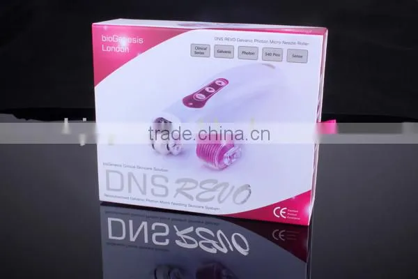 DNS derma roller 540 with led light therapy/massager/micro needle