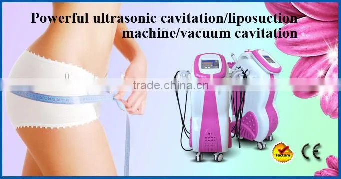 beauty salon spa use cavitation+vacuum+rf slimming machine by Weifang KM