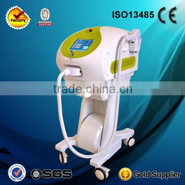 CE approved 808nm permanent hair removal / laser diode beauty machine