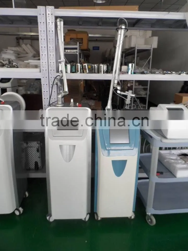 Best price !! Dermatology Laser Co2 fractional Machine / Vertical co2 fractional laser for Vaginal tightening