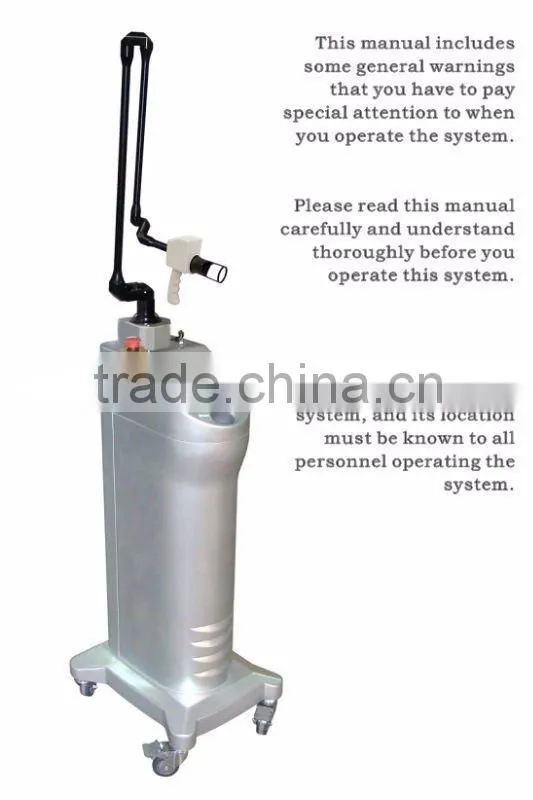 Fractional erbium laser treatment equipment