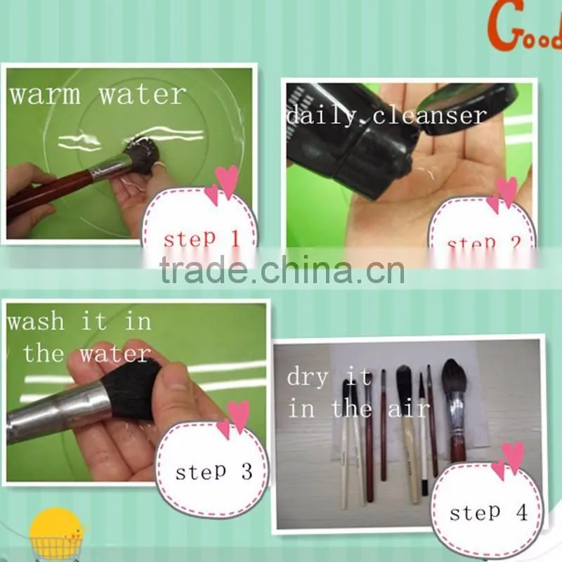 7pcs professional naked makeup brushes cosmetic kit brush for makeup