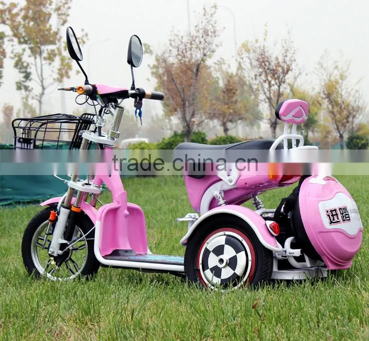 2016 direct factory price 48v 650w 20ah battery electric tricycle adults