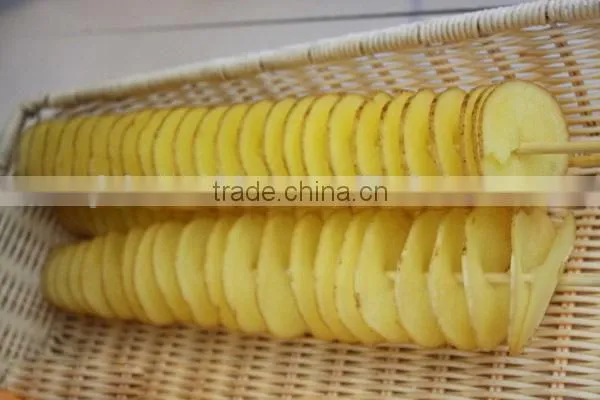 well known potato slicer electric tornado potato cutter