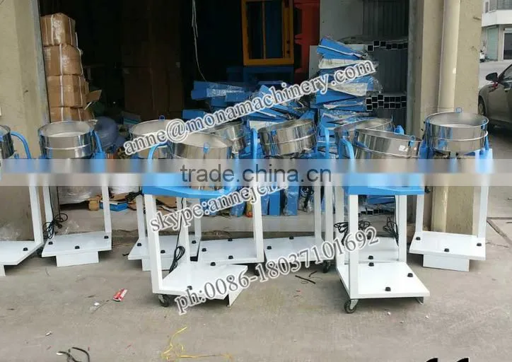 Stainless Steel Rotary Vibrating Screen Sifter Machine Ultrasonic Optional