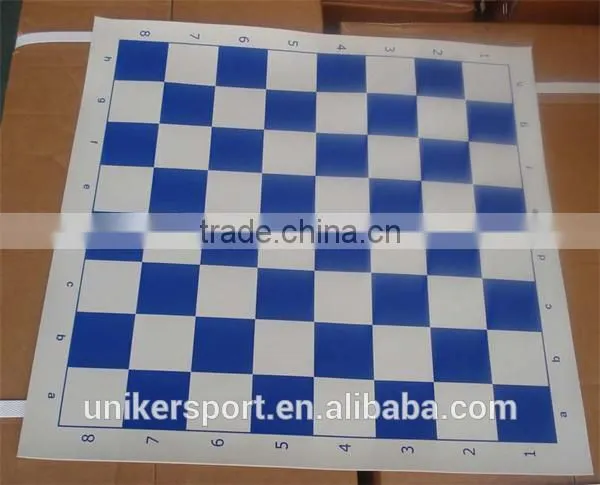 chess&checker type PVC chess borad