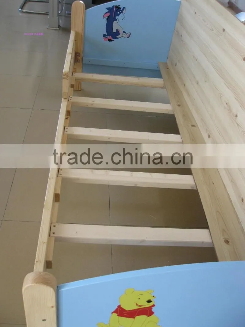 Children furniture girls bed boys bed Wooden kid princess bed bedroom furniture