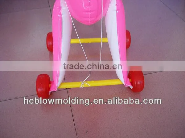 OEM Blow Molding Plastic Dumbbell Red Cycling Sport Bottle Hui Zhou Factory