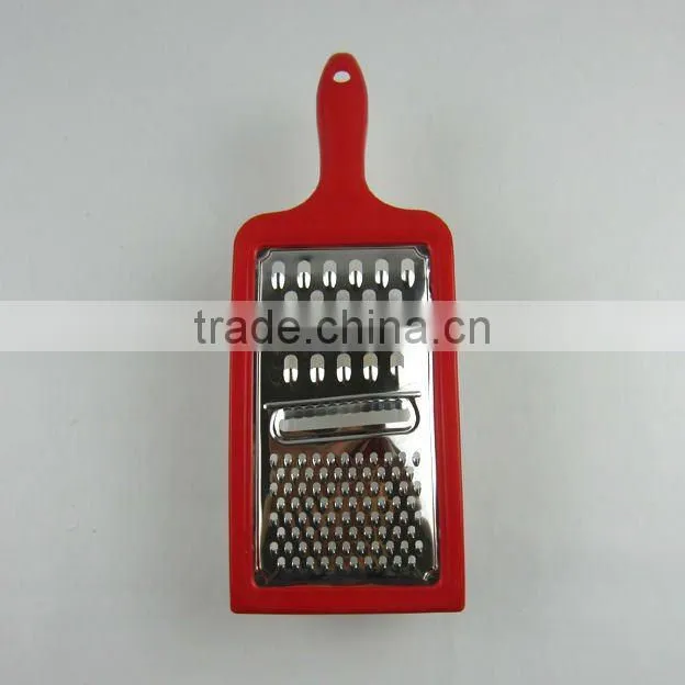 Kitchen Grater Stainless Stell Plate Grater With Plastic Container