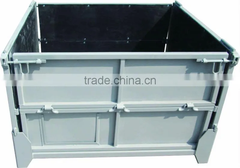 stackable storage roll mesh container box