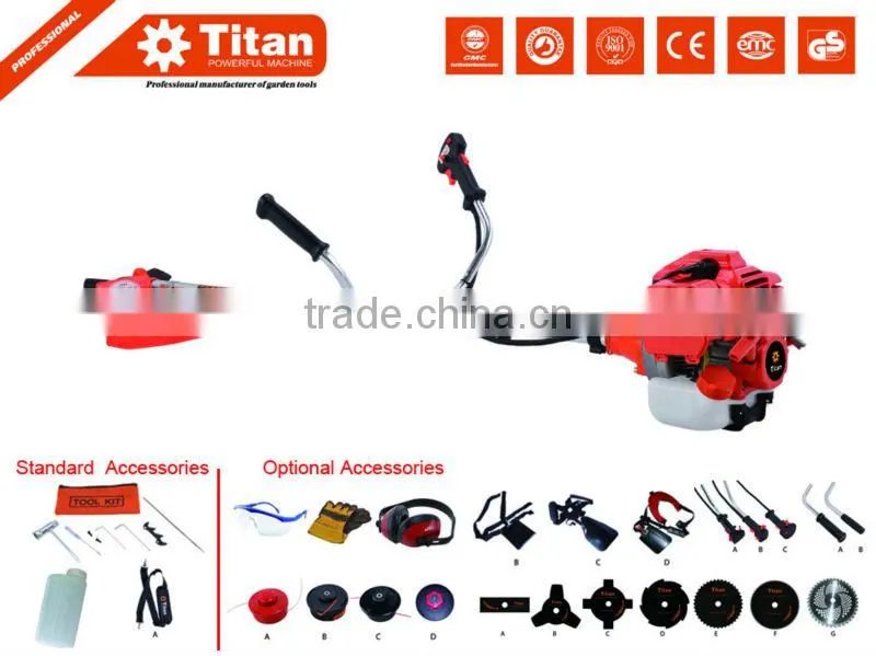 BRUSH CUTTER 52CC 3.0HP with CE,GS,EU2 CERTIFICATIONS
