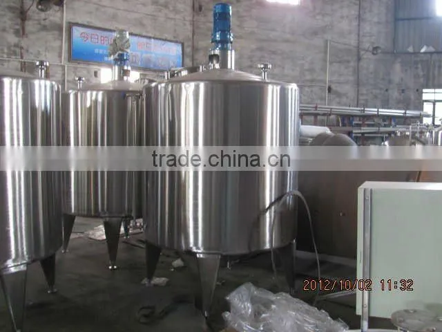 mixing tank with high speed stirrer mixer