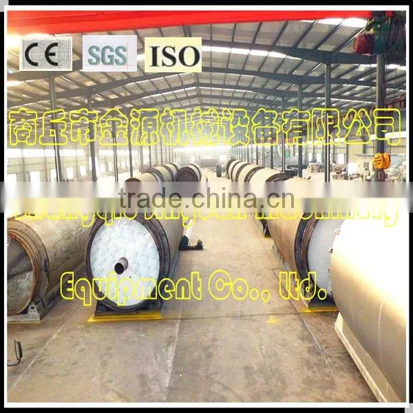 EU&USA standard: CE,SGS&ISO certified New Catalyst Formula Standard Diesel Waste Plastic Pyrolysis Plant