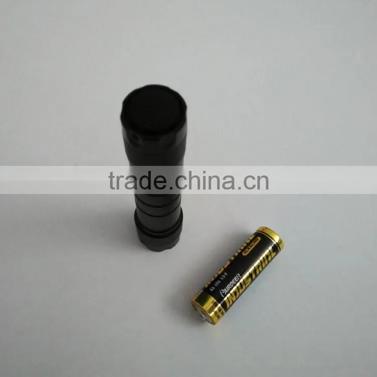 1x AA Battery LED torch flashlight cheap aluminium led flashlight torch