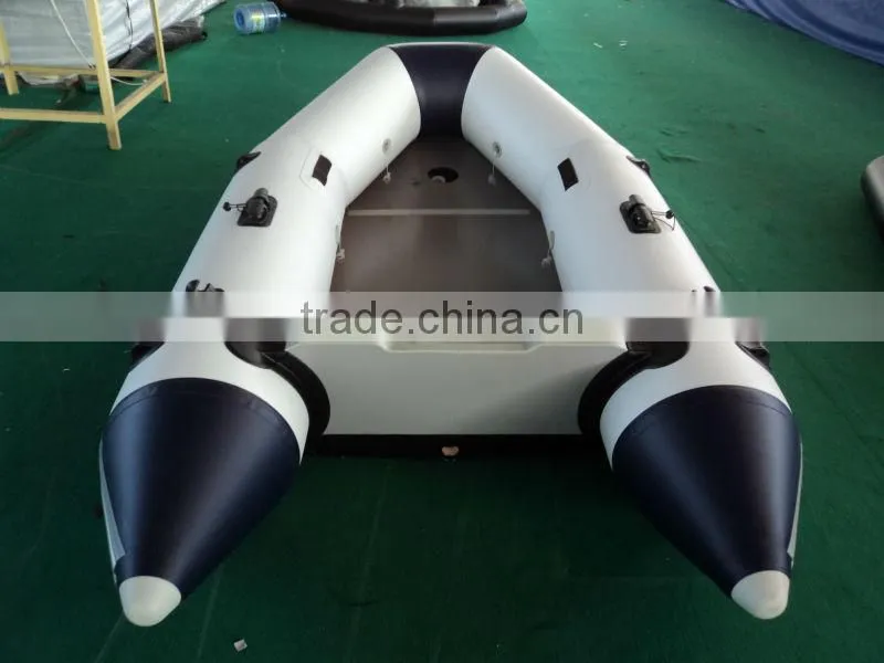 PVC material aluminium floor high-speed inflatable boat