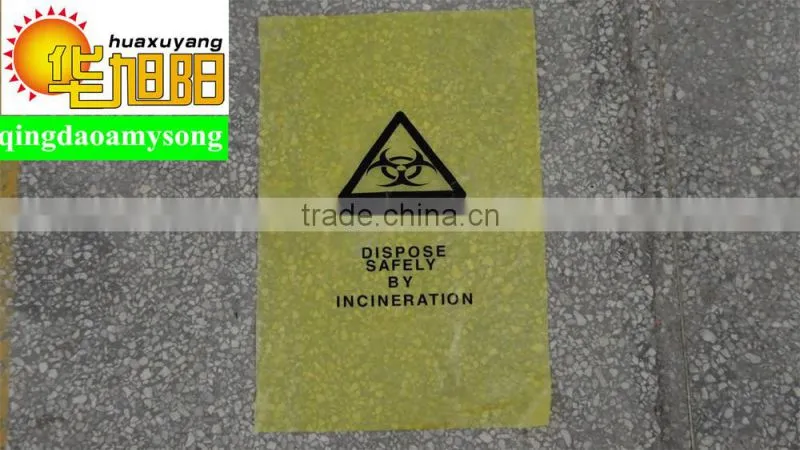 customize industrial waste heat seal black plastic Heavy duty trash bags