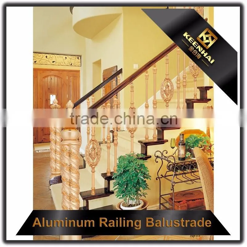 Residential Aluminum Stair Fancy Stairway Handrail