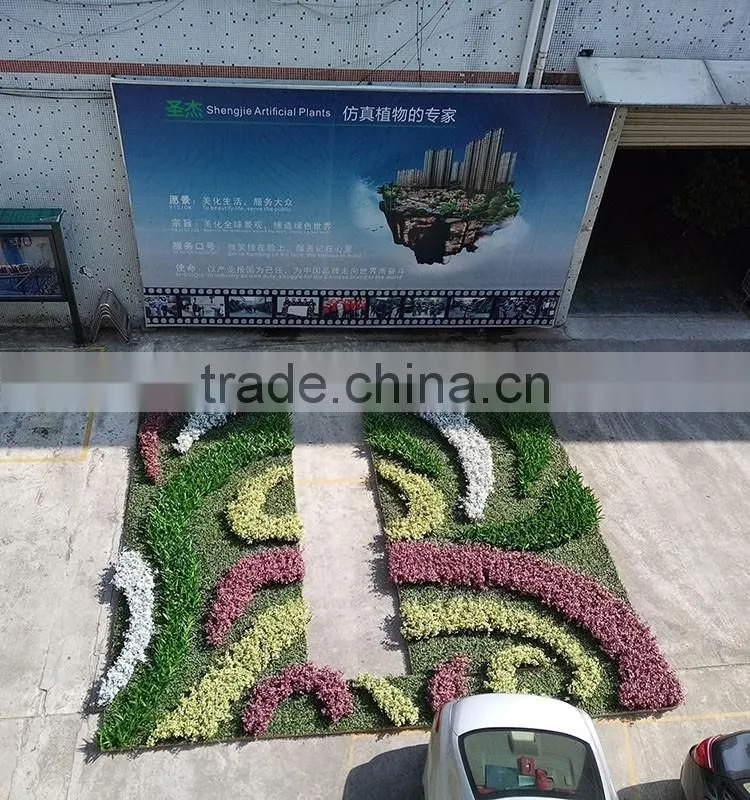 decorative artificial plant wall